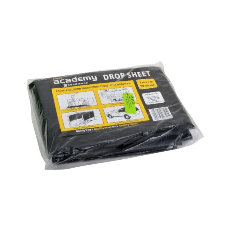 Academy Builders Heavy-Duty Plastic Drop Cloth – 2M X 5M, 100-Micron Thickness 1