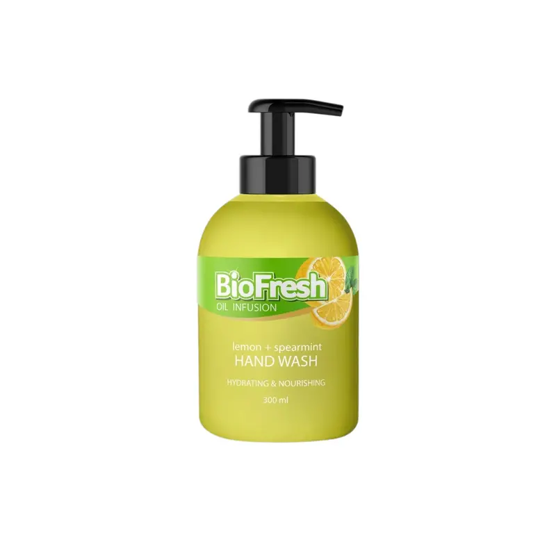 Biofresh Zesty Lemon Fragrance Hand Wash – 300 Ml Refillable Bottle 1