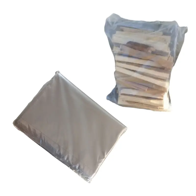 Eco-Friendly Recycled Grey Plastic Wood Bags – 400 × 600 Mm, 100 Micron, 100-Pack 1
