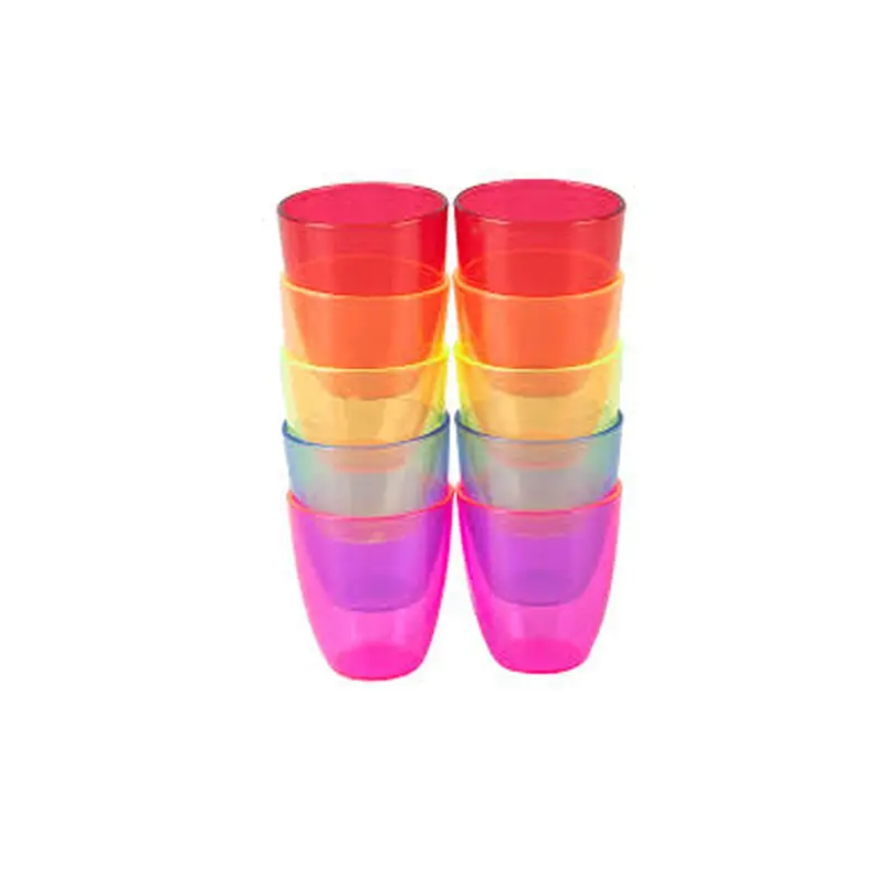 Otima Sienna 25Ml Plastic Shot Glasses – Set Of 10 Tot Measures 2