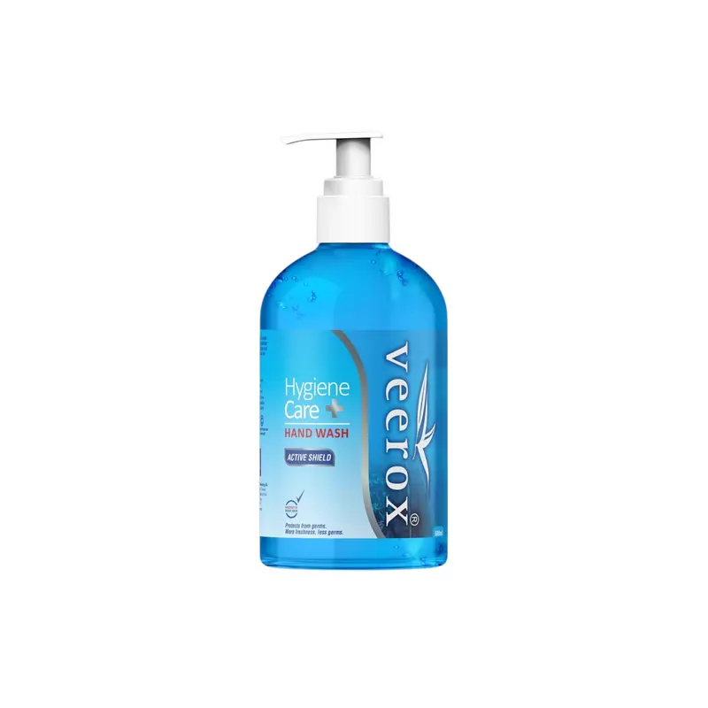 Veerox Active Shield Antibacterial Hand Wash – 500 Ml Pump Dispenser 1